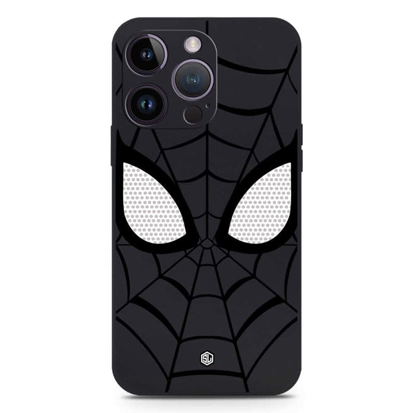 Cool Spider Design Soft Phone Case - Silica Gel Case - Black - iPhone 14 Pro