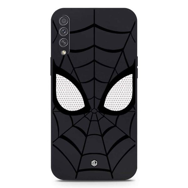 Cool Spider Design Soft Phone Case - Silica Gel Case - Black - Samsung Galaxy A50