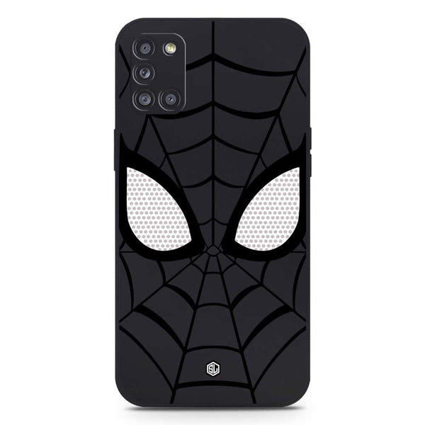 Cool Spider Design Soft Phone Case - Silica Gel Case - Black - Samsung Galaxy A31