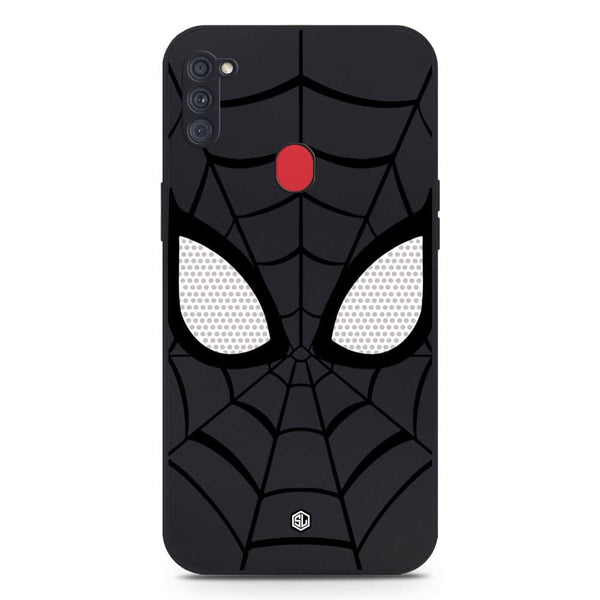 Cool Spider Design Soft Phone Case - Silica Gel Case - Black - Samsung Galaxy A11