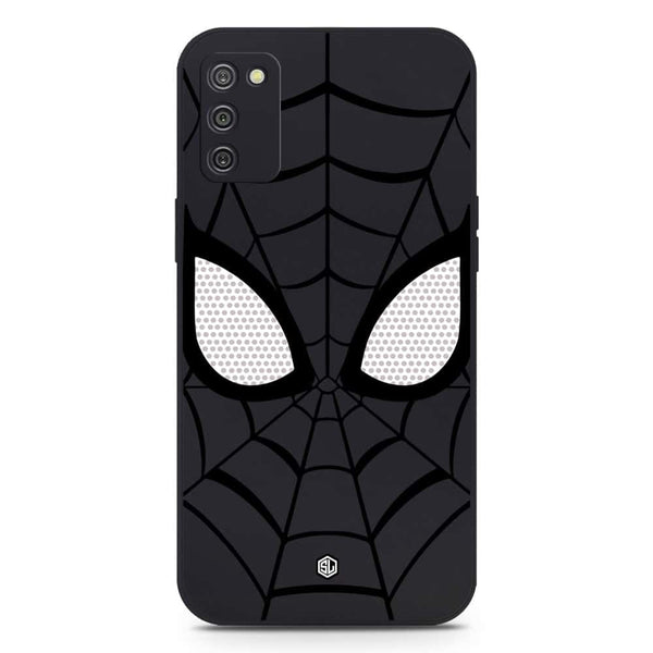 Cool Spider Design Soft Phone Case - Silica Gel Case - Black - Samsung Galaxy A03s