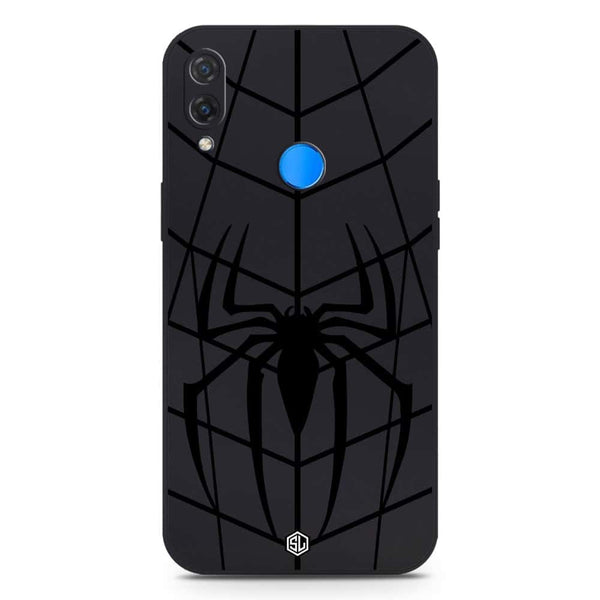 X-Spider Design Soft Phone Case - Silica Gel Case - Black - Huawei Nova 3i / P Smart Plus