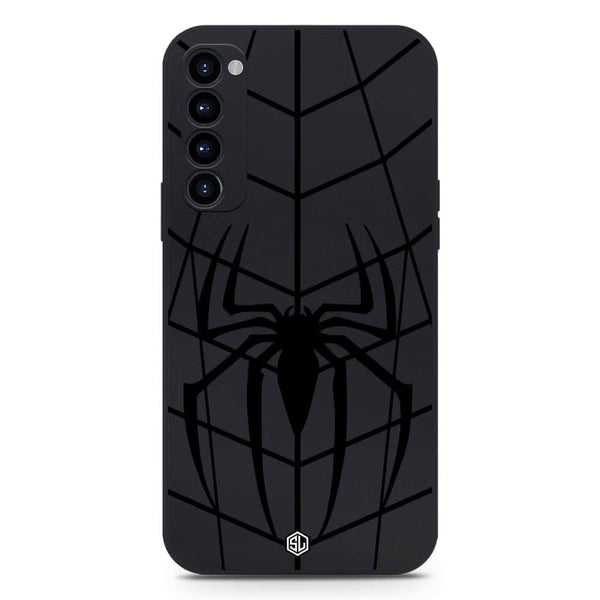 X-Spider Design Soft Phone Case - Silica Gel Case - Black - Tecno Pova 4 Pro