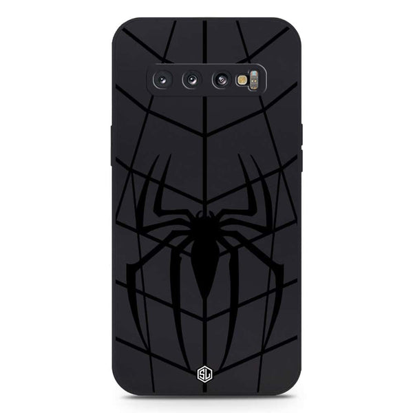 X-Spider Design Soft Phone Case - Silica Gel Case - Black - Samsung Galaxy S10