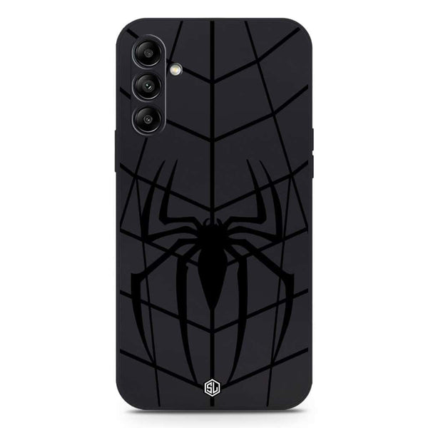 X-Spider Design Soft Phone Case - Silica Gel Case - Black - Samsung Galaxy A24 4G