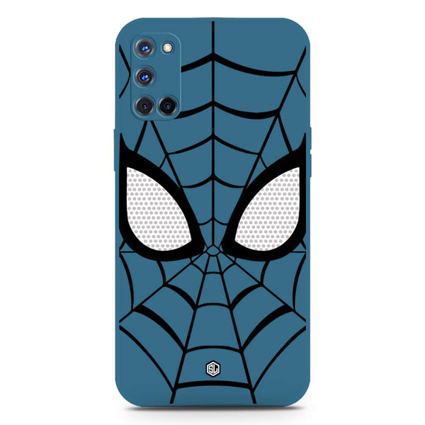 Cool Spider Design Soft Phone Case - Silica Gel Case - Blue - Oppo A72