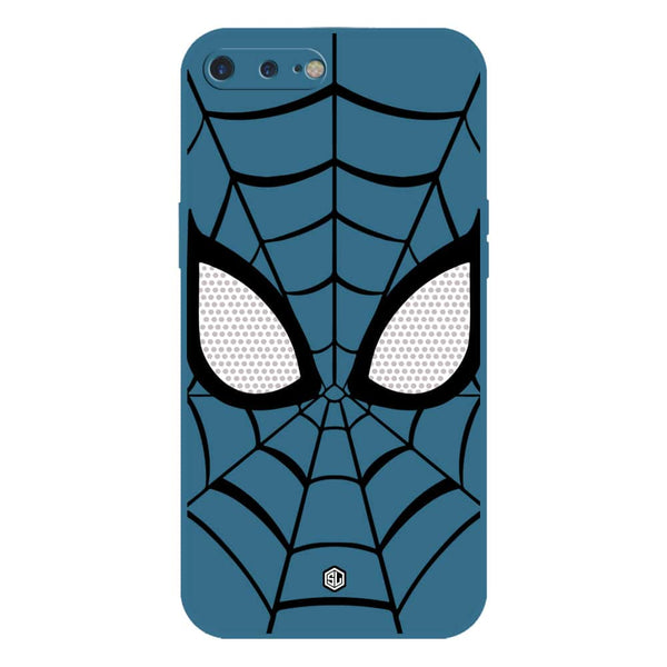 Cool Spider Design Soft Phone Case - Silica Gel Case - Blue - iPhone 8 Plus / 7 Plus