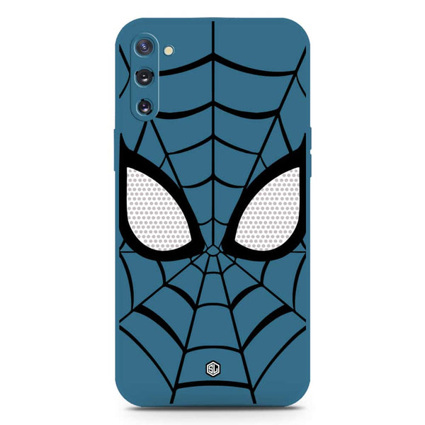 Cool Spider Design Soft Phone Case - Silica Gel Case - Blue - Samsung Galaxy Note 10