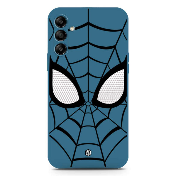 Cool Spider Design Soft Phone Case - Silica Gel Case - Blue - Samsung Galaxy A13 5G