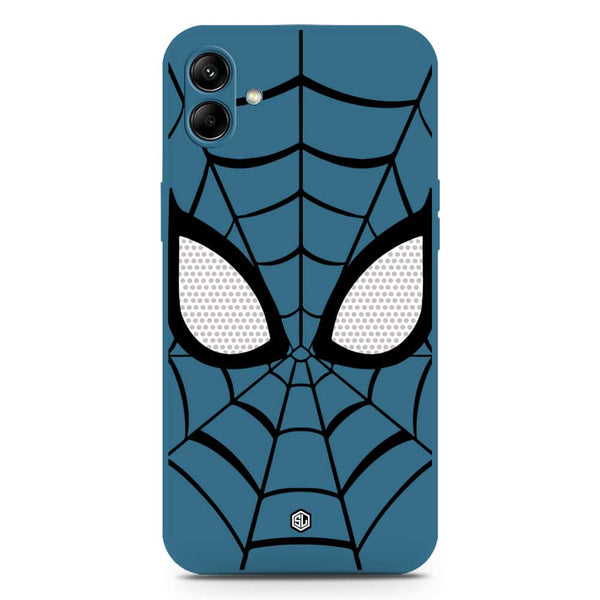 Cool Spider Design Soft Phone Case - Silica Gel Case - Blue - Samsung Galaxy A04
