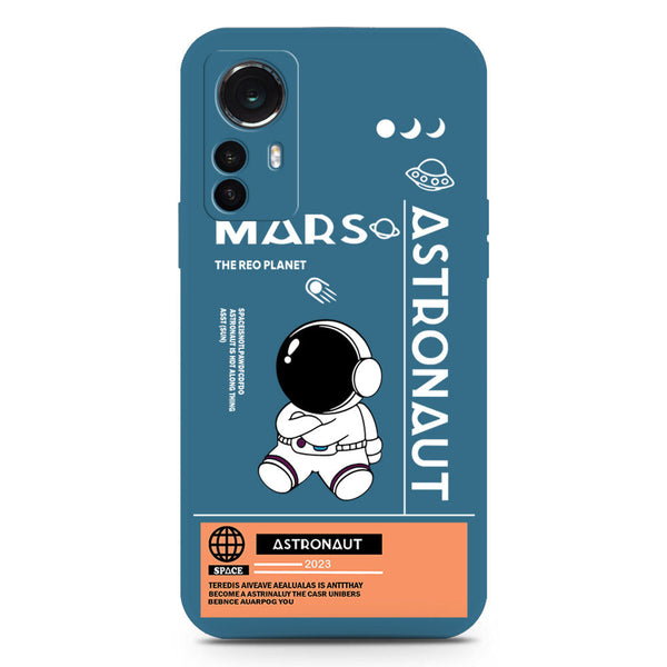 Astronaut Series Soft Phone Case - Silica Gel Case - Blue - Xiaomi 12S