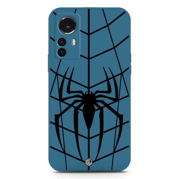 X-Spider Design Soft Phone Case - Silica Gel Case - Blue - Xiaomi 12S