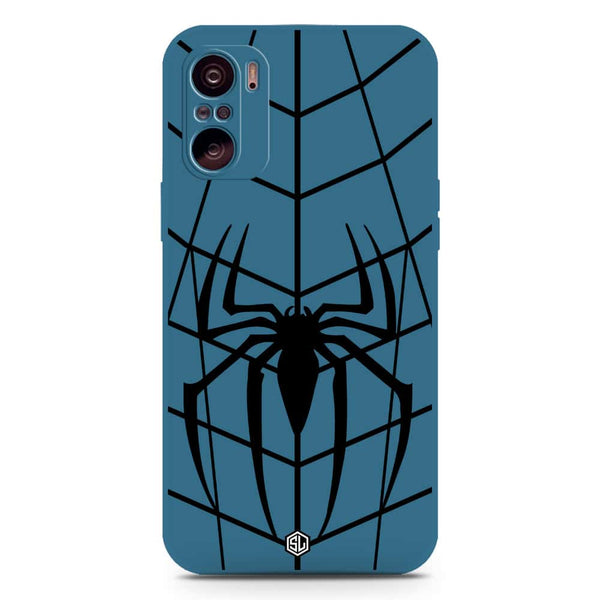 X-Spider Design Soft Phone Case - Silica Gel Case - Blue - Xiaomi Mi 11X Pro
