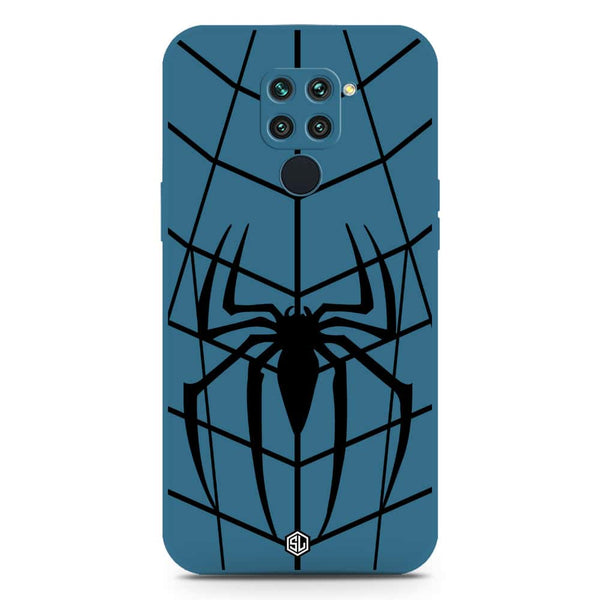 X-Spider Design Soft Phone Case - Silica Gel Case - Blue - Xiaomi Redmi 10X 4G
