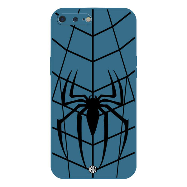X-Spider Design Soft Phone Case - Silica Gel Case - Blue - iPhone 8 Plus / 7 Plus