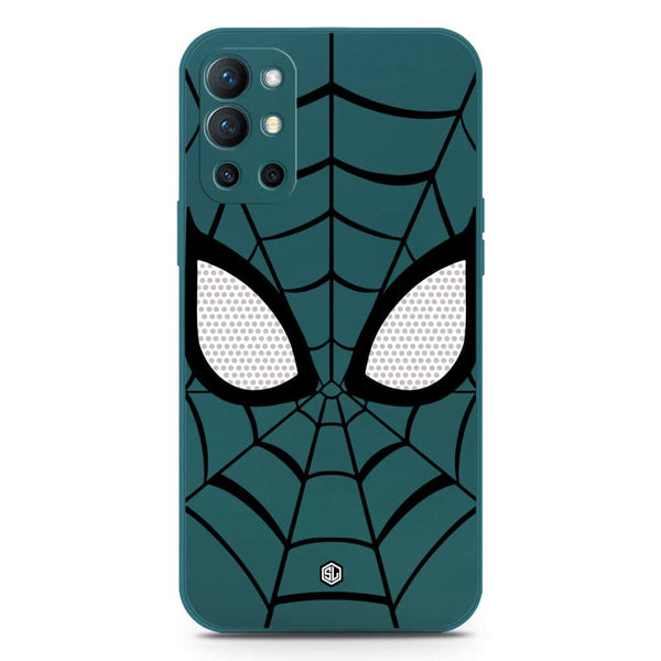 Cool Spider Design Soft Phone Case - Silica Gel Case - Darkgreen - OnePlus 9R