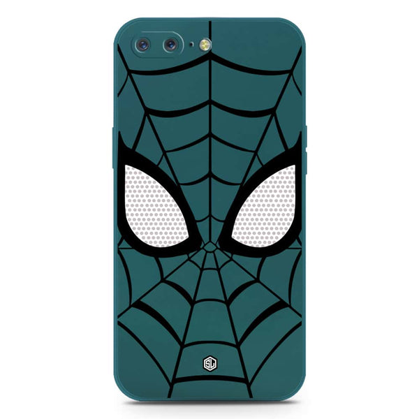 Cool Spider Design Soft Phone Case - Silica Gel Case - Darkgreen - OnePlus 5