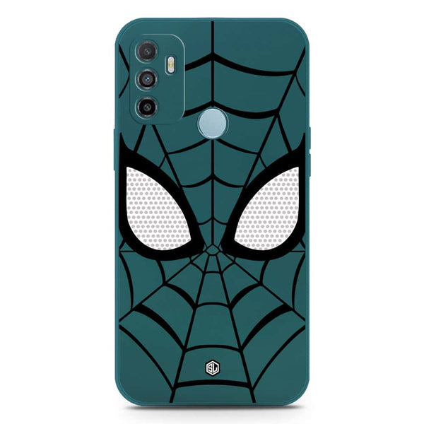 Cool Spider Design Soft Phone Case - Silica Gel Case - Darkgreen - Oppo A53