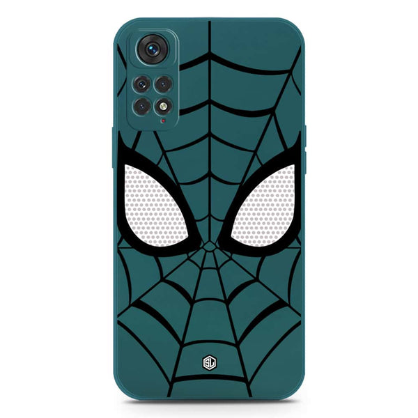 Cool Spider Design Soft Phone Case - Silica Gel Case - Darkgreen - Xiaomi Redmi Note 11S