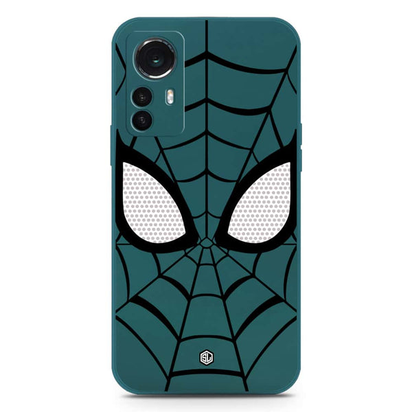 Cool Spider Design Soft Phone Case - Silica Gel Case - Darkgreen - Xiaomi 12S