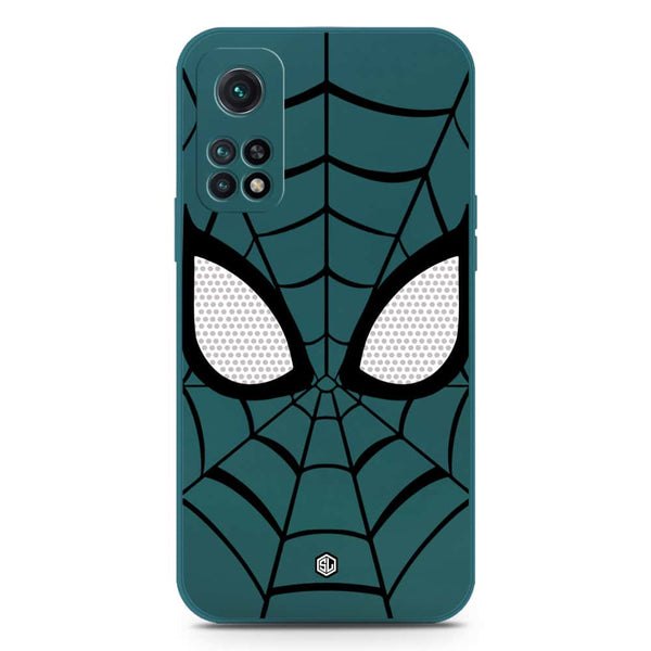 Cool Spider Design Soft Phone Case - Silica Gel Case - Darkgreen - Xiaomi Redmi K30S