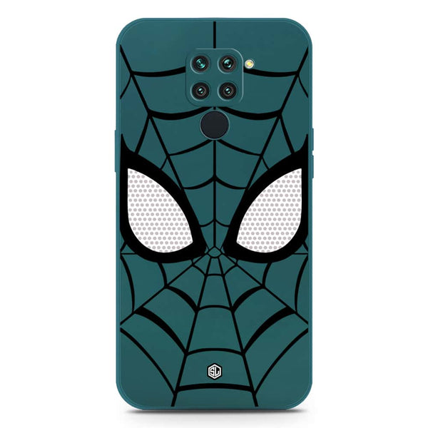 Cool Spider Design Soft Phone Case - Silica Gel Case - Darkgreen - Xiaomi Redmi 10X 4G