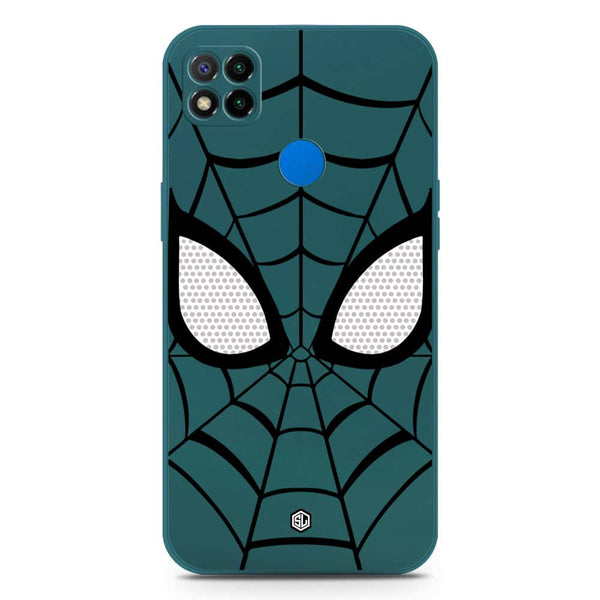 Cool Spider Design Soft Phone Case - Silica Gel Case - Darkgreen - Xiaomi Redmi 10A
