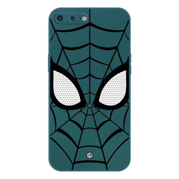 Cool Spider Design Soft Phone Case - Silica Gel Case - Darkgreen - iPhone 8 Plus / 7 Plus