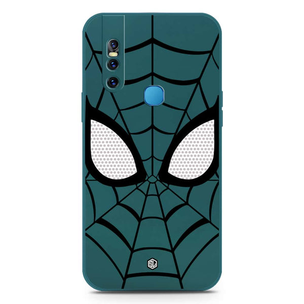 Cool Spider Design Soft Phone Case - Silica Gel Case - Darkgreen - Vivo V15