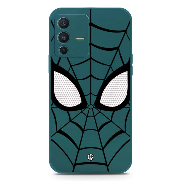 Cool Spider Design Soft Phone Case - Silica Gel Case - Darkgreen - Vivo S12