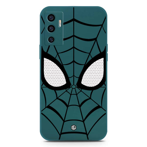 Cool Spider Design Soft Phone Case - Silica Gel Case - Darkgreen - Vivo S10e