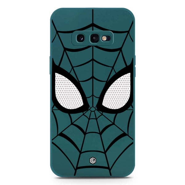 Cool Spider Design Soft Phone Case - Silica Gel Case - Darkgreen - Samsung Galaxy S10e