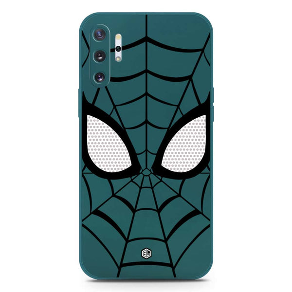 Cool Spider Design Soft Phone Case - Silica Gel Case - Darkgreen - Samsung Galaxy Note 10 Plus