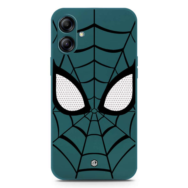 Cool Spider Design Soft Phone Case - Silica Gel Case - Darkgreen - Samsung Galaxy M04 4G