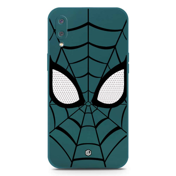 Cool Spider Design Soft Phone Case - Silica Gel Case - Darkgreen - Samsung Galaxy M02