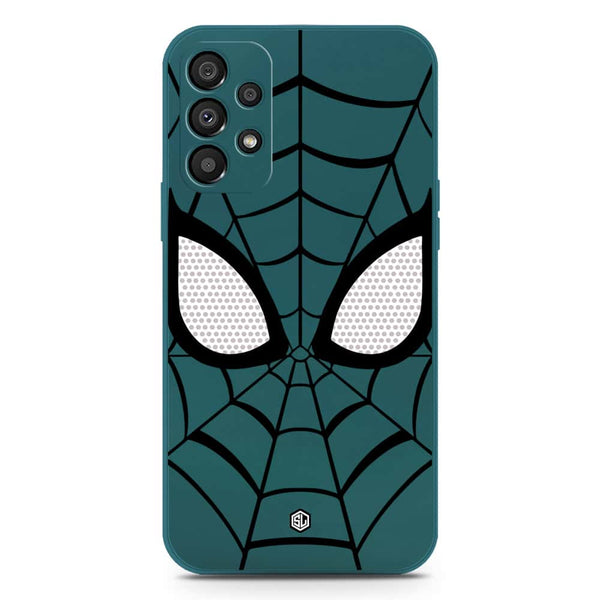 Cool Spider Design Soft Phone Case - Silica Gel Case - Darkgreen - Samsung Galaxy A33 5G