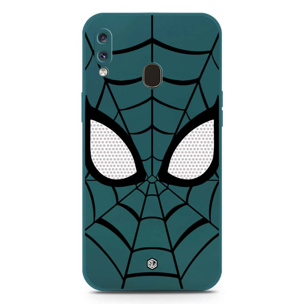 Cool Spider Design Soft Phone Case - Silica Gel Case - Darkgreen - Samsung Galaxy A30