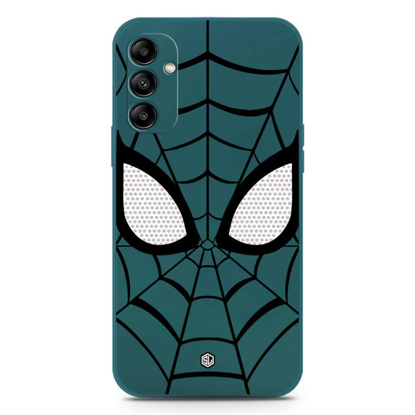 Cool Spider Design Soft Phone Case - Silica Gel Case - Darkgreen - Samsung Galaxy A14 5G