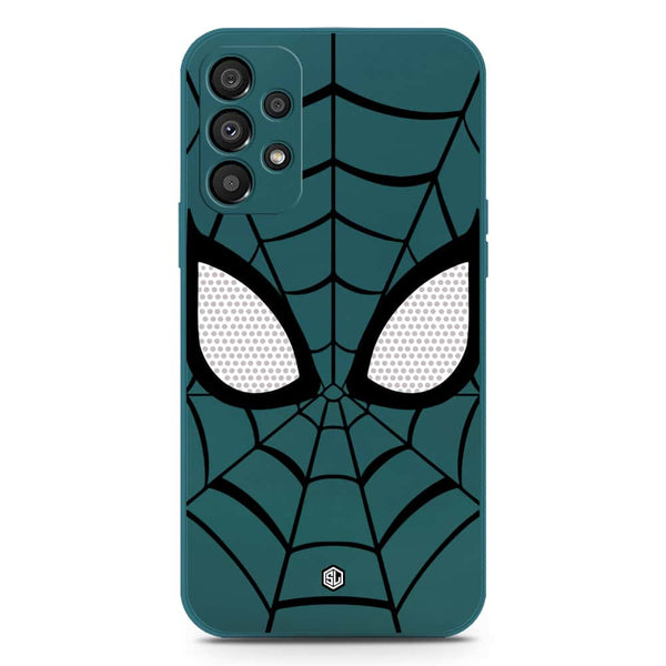 Cool Spider Design Soft Phone Case - Silica Gel Case - Darkgreen - Samsung Galaxy A13