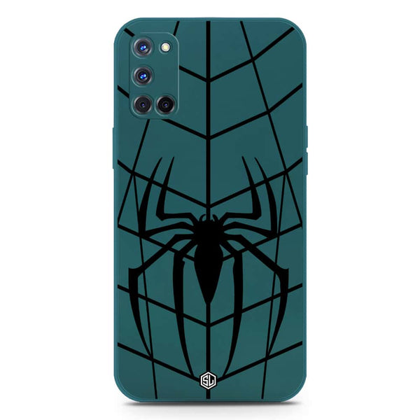 X-Spider Design Soft Phone Case - Silica Gel Case - Darkgreen - Oppo A52
