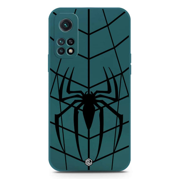 X-Spider Design Soft Phone Case - Silica Gel Case - Darkgreen - Xiaomi Redmi K30S