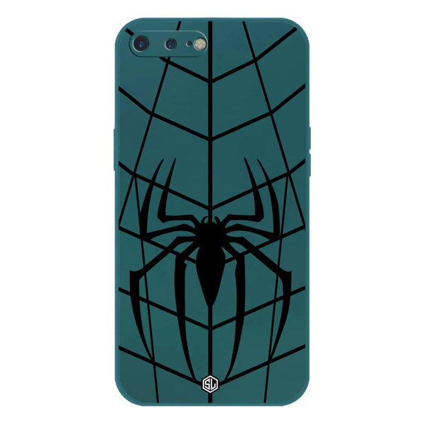 X-Spider Design Soft Phone Case - Silica Gel Case - Darkgreen - iPhone 8 Plus / 7 Plus