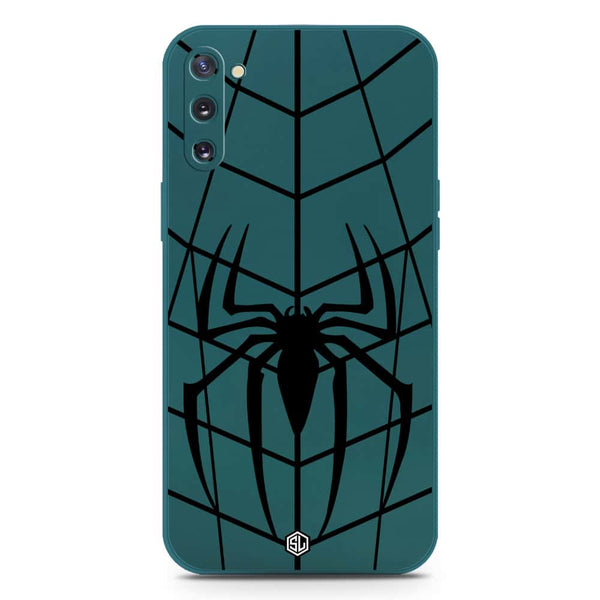 X-Spider Design Soft Phone Case - Silica Gel Case - Darkgreen - Samsung Galaxy Note 10