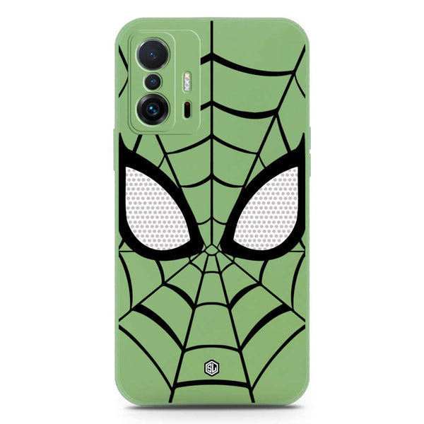 Cool Spider Design Soft Phone Case - Silica Gel Case - LightGreen - Xiaomi 11T