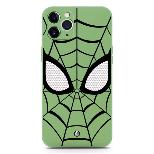 Cool Spider Design Soft Phone Case - Silica Gel Case - LightGreen - iPhone 11 Pro Max
