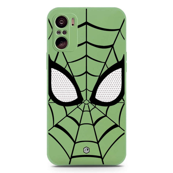 Cool Spider Design Soft Phone Case - Silica Gel Case - LightGreen - Xiaomi Mi 11i