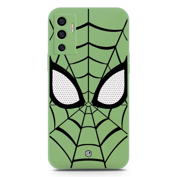 Cool Spider Design Soft Phone Case - Silica Gel Case - LightGreen - Vivo S10e