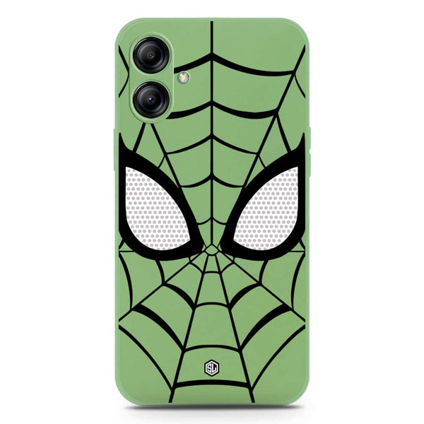 Cool Spider Design Soft Phone Case - Silica Gel Case - LightGreen - Samsung Galaxy A04e