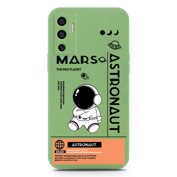 Astronaut Series Soft Phone Case - Silica Gel Case - LightGreen - Vivo S10e