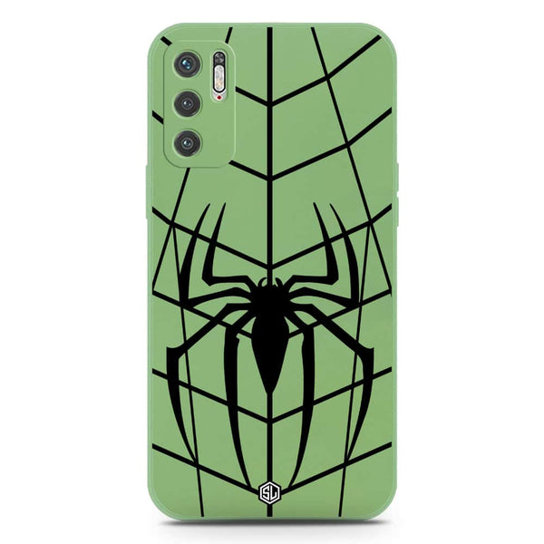 X-Spider Design Soft Phone Case - Silica Gel Case - LightGreen - Xiaomi Redmi Note 10 5G